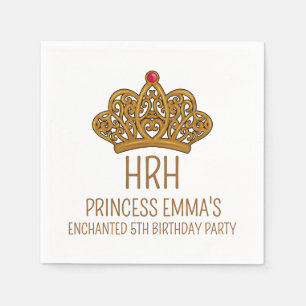 Crown Monogram Napkins