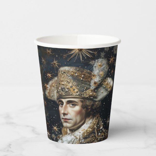 Crown Napoleon - Paper Cups Size 236ml Paper Cup (Left)