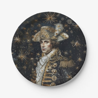 Crown Napoleon - Round Paper Plates