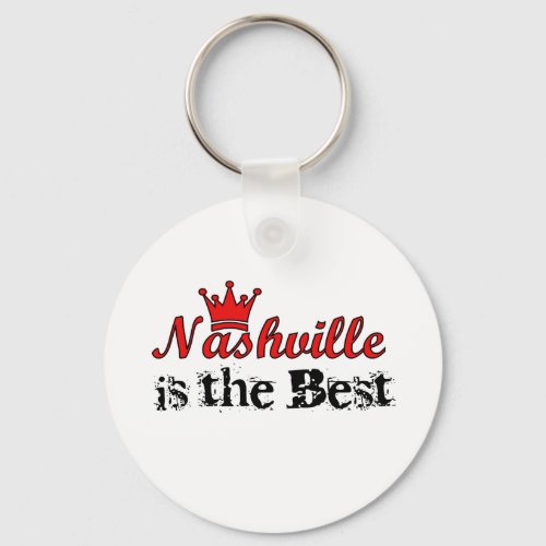 Crown Nashville Keychain