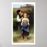 Crown Of Flowers, Bouguereau Poster at Zazzle