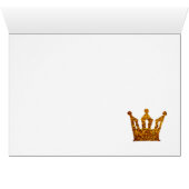 Crown of Gold  Custom Postcard (Inside Horizontal (Bottom))
