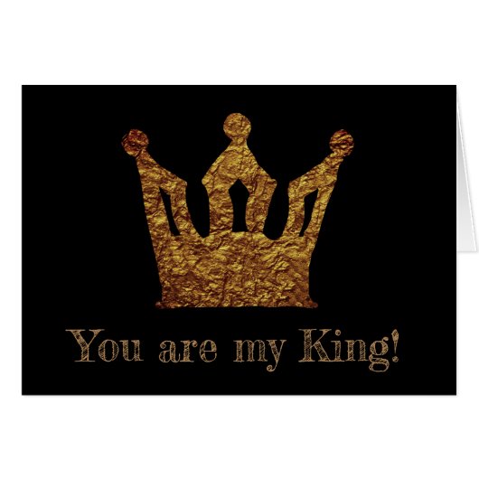 Crown of Gold  Custom Postcard (Front Horizontal)