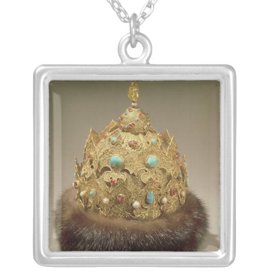 Crown of Karan Silver Plated Necklace
