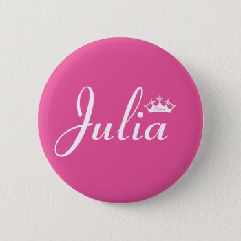 Crown Of Princess Button by igorsin at Zazzle