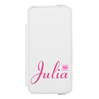 Crown of Princess iPhone SE/5/5s Wallet Case
