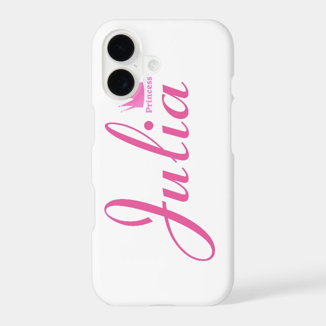 Crown of Princess Iphone Case (Back)