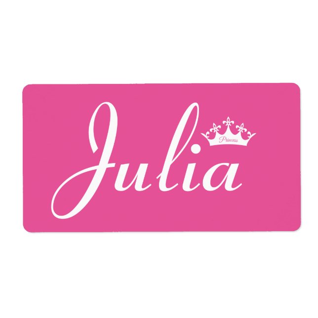 Crown of Princess Label (Front)