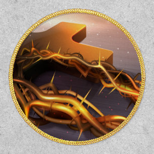 Crown of Thorns and Cross Patch