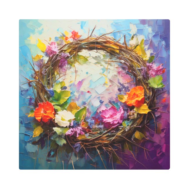 crown of thorns Bible art (Front)