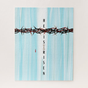 Crown of Thorns Cross Jigsaw Puzzle