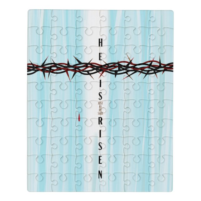 Crown of Thorns Cross Jigsaw Puzzle (Puzzle Vertical)