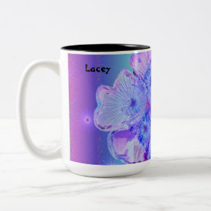 Crown of Thorns Edited for Color & Design Two-Tone Coffee Mug