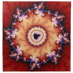 Crown Of Thorns - Fractal Cloth Napkin