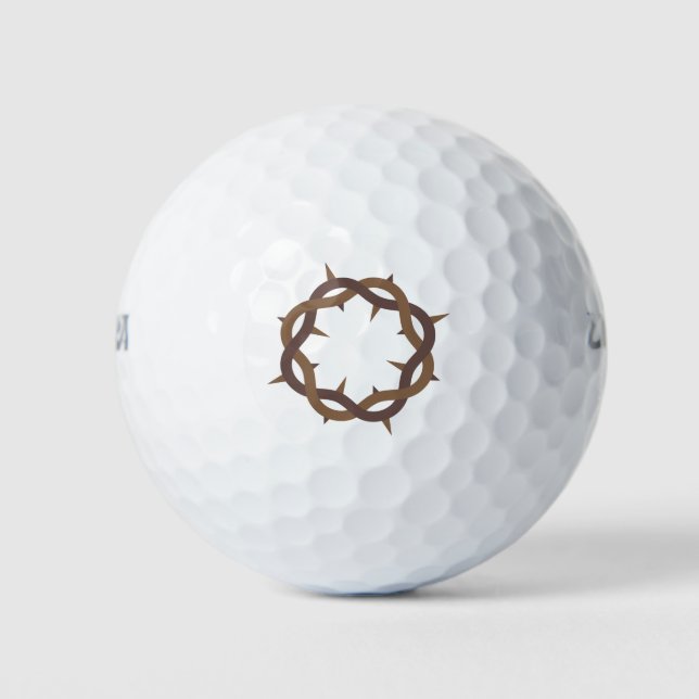 Crown of Thorns Golf Balls (Front)