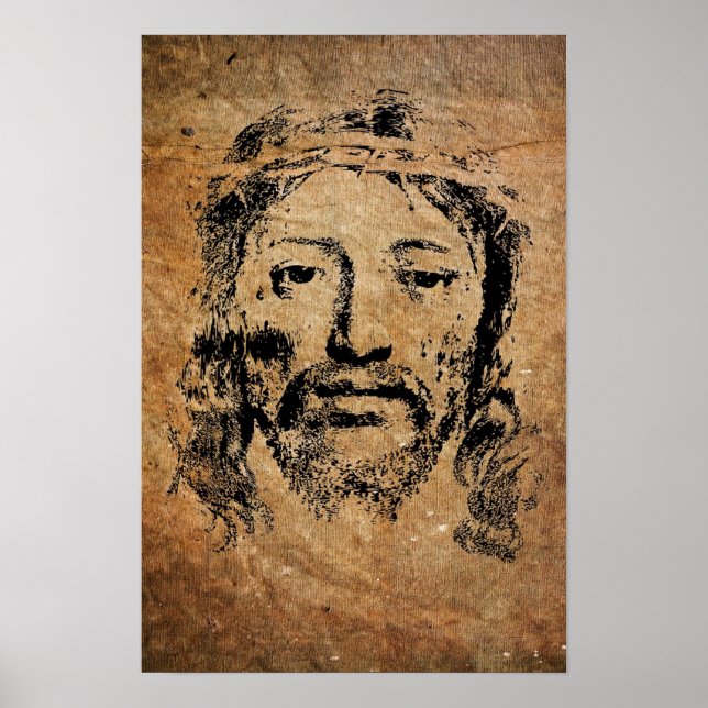 Crown Of Thorns Jesus Poster (Front)