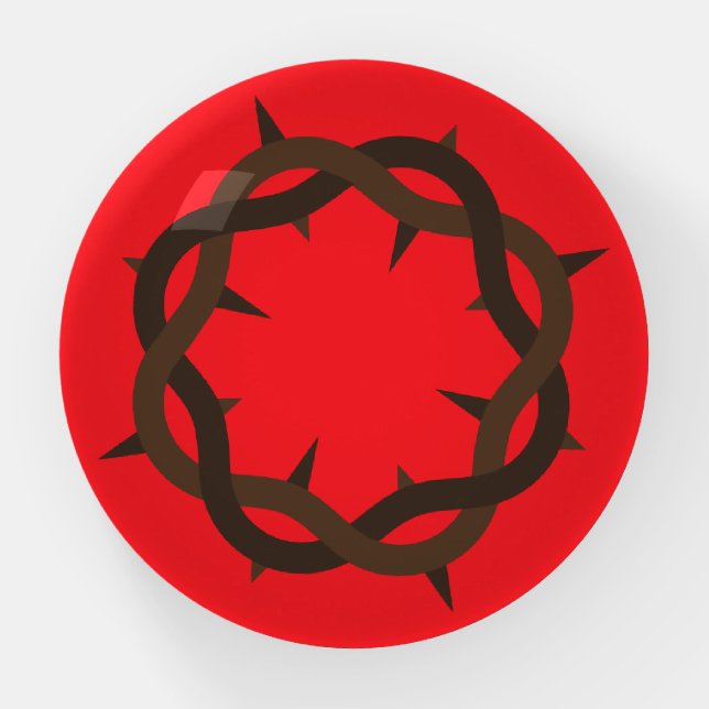 Crown of Thorns Paperweight (Front)