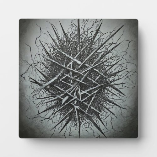 Crown of Thorns Plaque