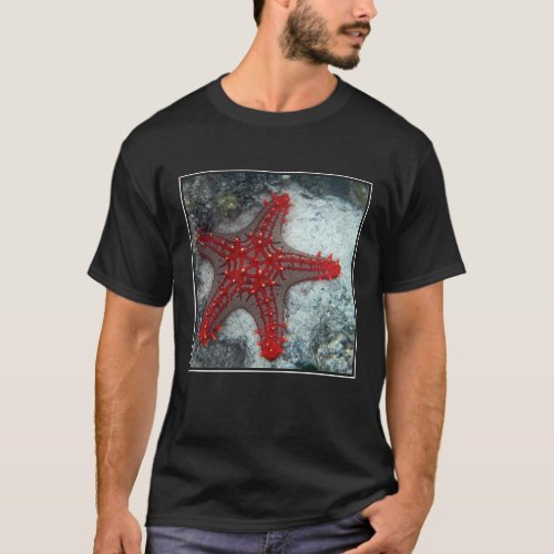 Crown Of Thorns Starfish On The Coral Reef T_Shirt