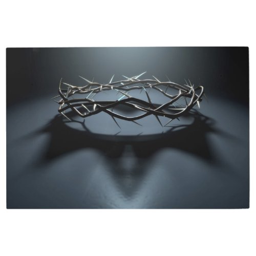 Crown Of Thorns With Royal Shadow Card Poster