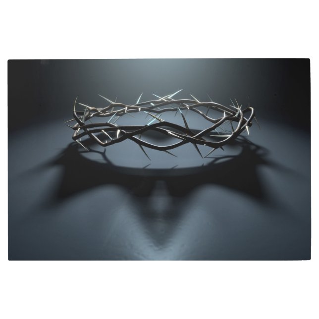 Crown Of Thorns With Royal Shadow Card Poster (Front)
