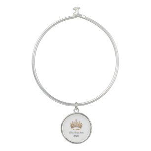 Crown Pageant Bangle Bracelet