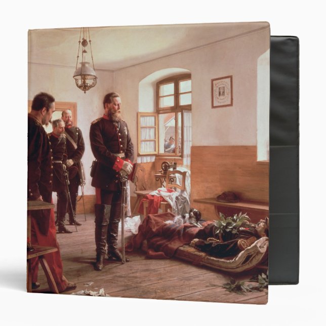 Crown Prince Frederick by the corpse 3 Ring Binder (Front/Inside)
