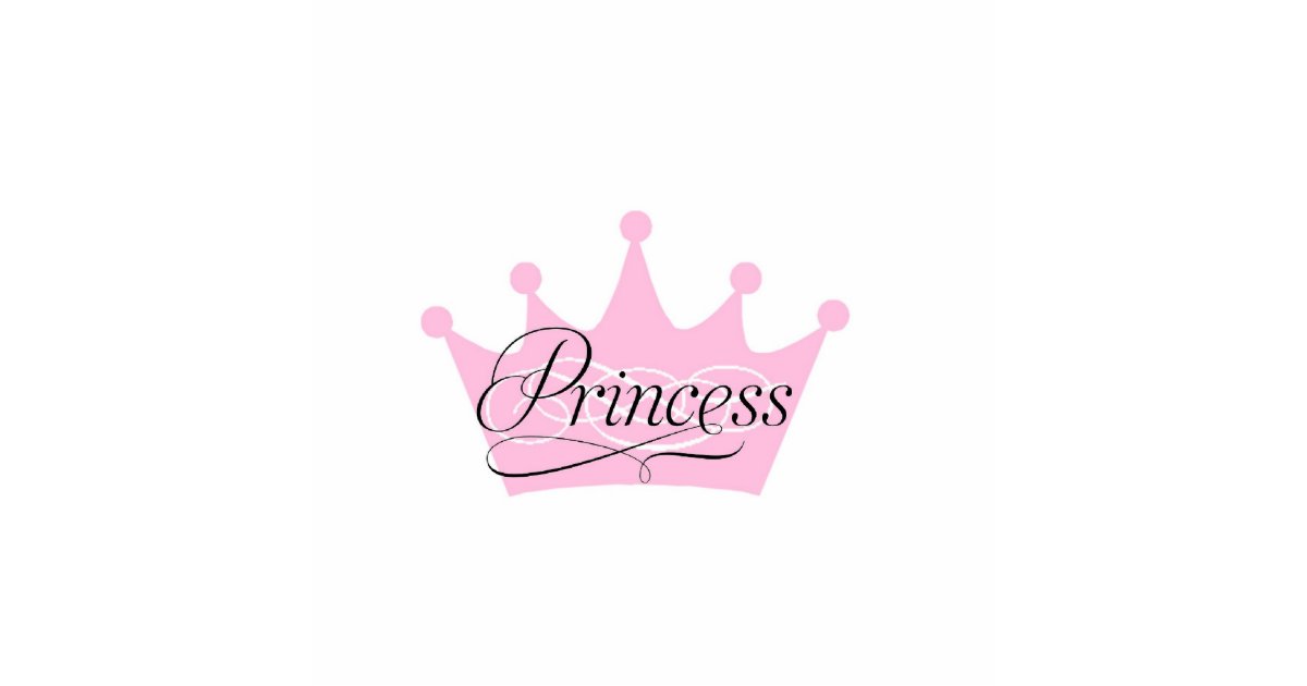 princess word with crown