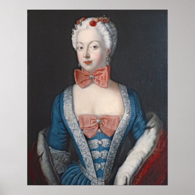 Crown Princess Elisabeth Christine von Preussen Poster (Front)
