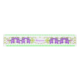 Crown Princess Purple Bears Dancing