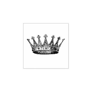 Crown Princess Rubber Stamp