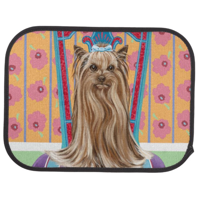 Crown Princess Yorkie Car Mat (Rear)