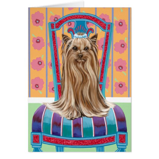Crown Princess Yorkie Cards (Front)