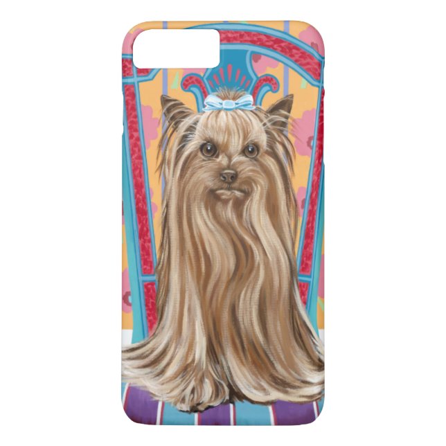 Crown Princess Yorkie Case-Mate iPhone Case (Back)