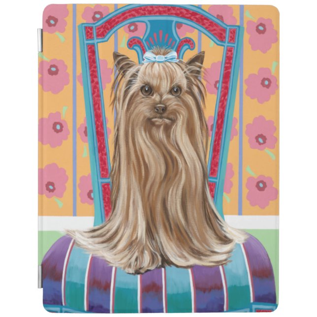 Crown Princess Yorkie iPad Smart Cover (Front)