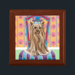 Crown Princess Yorkie Jewelry Box<br><div class="desc">Animals</div>