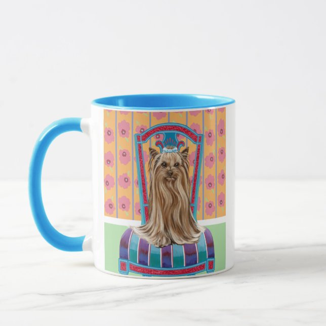 Crown Princess Yorkie Mug (Left)