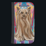 Crown Princess Yorkie Galaxy S4 Wallet Case<br><div class="desc">Animals</div>