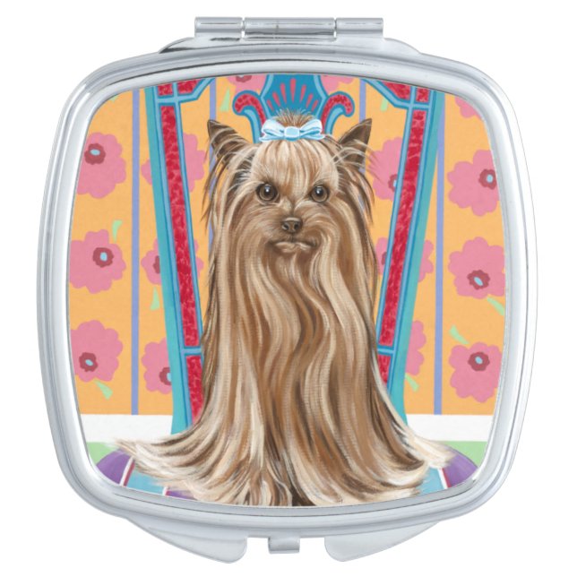 Crown Princess Yorkie Vanity Mirror (Front)