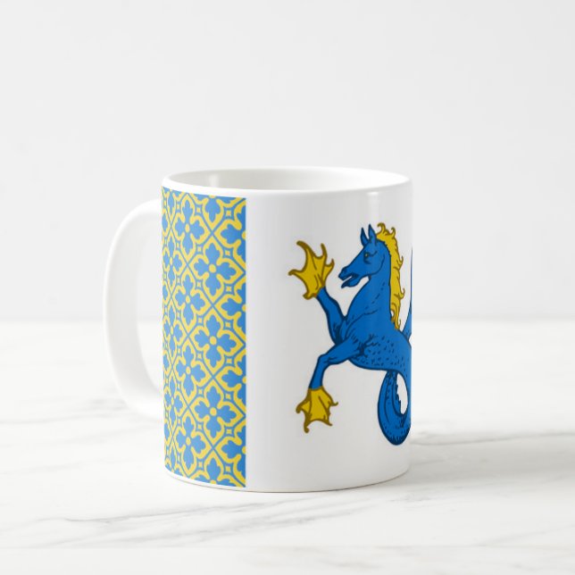 Crown Province of Ostgardr Populace Badge Coffee Mug (Front Left)