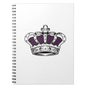Crown - Purple Notebook