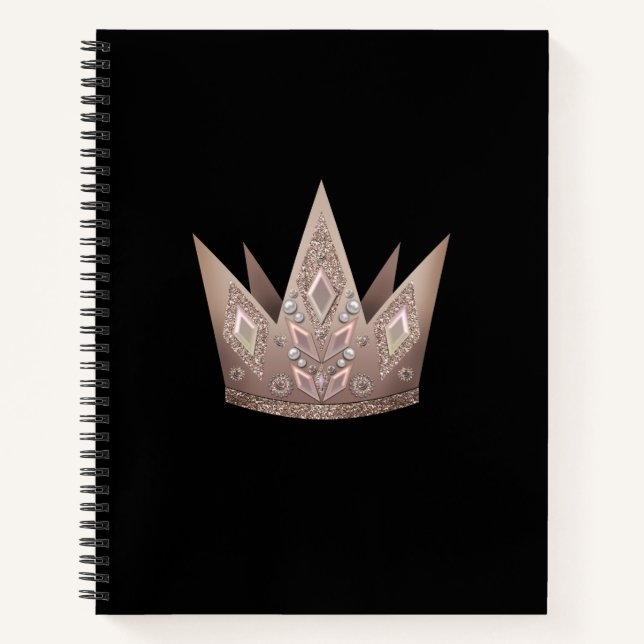 Crown, Queen Notebook (Front)