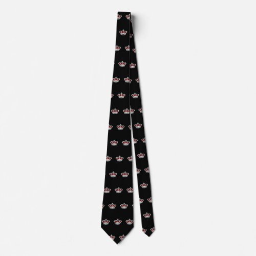 Crown _ Red  Neck Tie