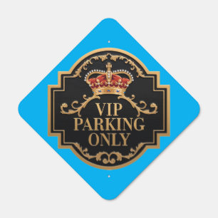 Crown Royal Parking Metal Sign