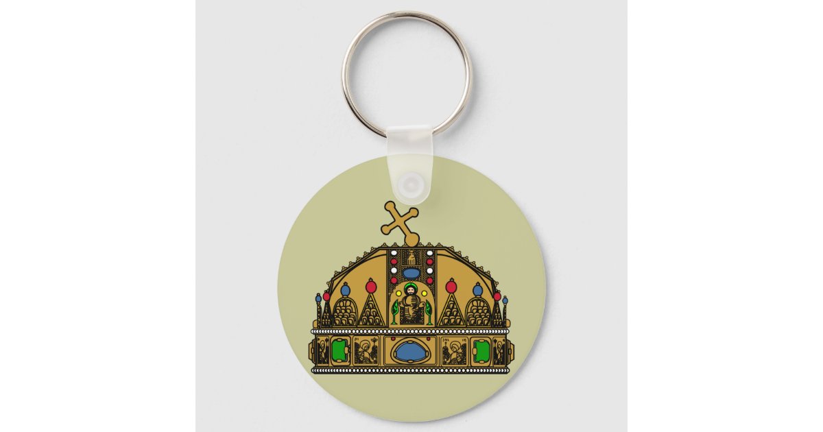 Gold Crown Party Favors for Teens to Adults Keychain