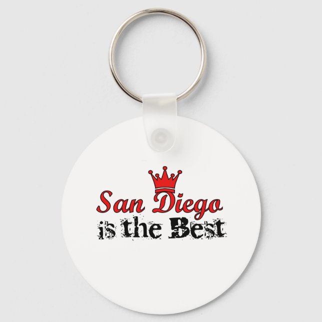 Crown San Diego Keychain (Front)