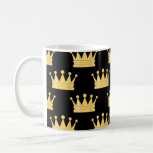 Crown Seamless Pattern Coffee Mug