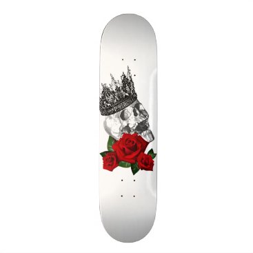 CROWN SKULL ROSE Skateboard