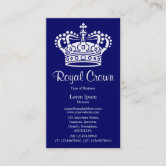  Gold Crown Business Card Holder for Women Men
