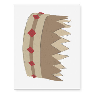 Crown Temporary Tattoo